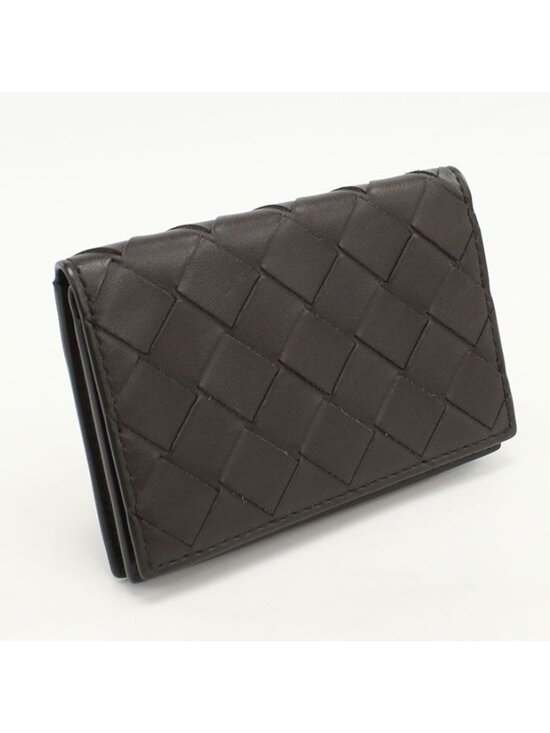 Bottega Veneta Handbags - Bottega Veneta Business Card Case Intrecciato Holder Leather